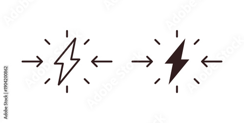 Conflict icon vector Illustration logo template pack