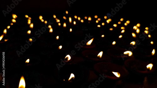 Candlelight Glow: Serene Illumination in the Dark