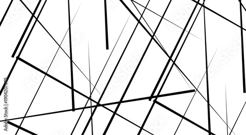 Metal grid isolated on the white background. nervures de Feuillet mores, fond rectangle and geometric. Abstract lines in black and white tone of many squares and rectangle shape.