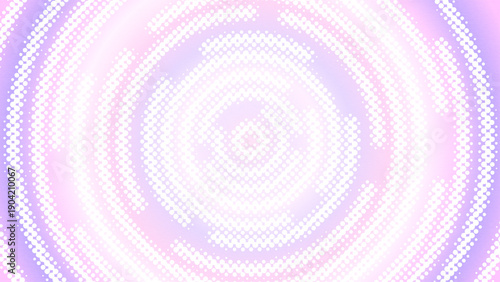 近未来的な円形の光の背景