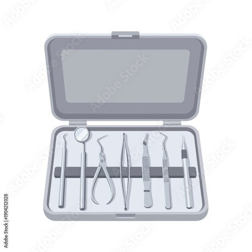 Dental Tools Set in Case