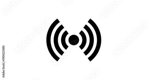 WiFi symbol logo icon.