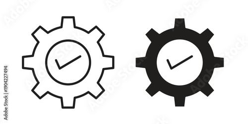 Execution icon line illustration background. icon concept vector