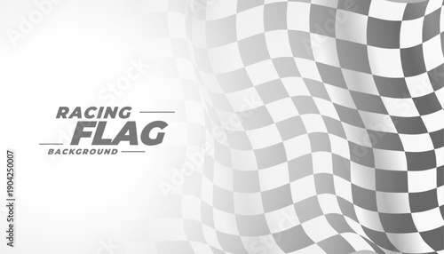 racing flag winner background for motorsport winner