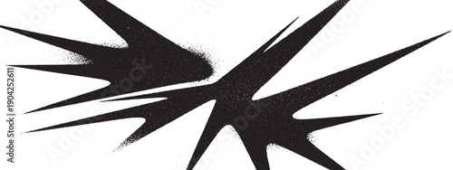 dark balck brush grafiti design 