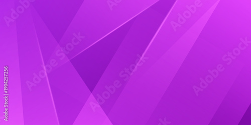 Abstract Geometric Shapes Forming a Dynamic Purple Composition, Vector Illustration, .eps Reference