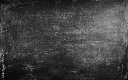 View of empty blackboard as background. Education concept image.