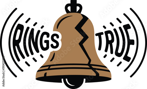 Here is the analysis brown bell crack