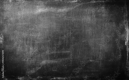 Dark Blackboard of Chalkboard Texture Background. view of empty blackboard as background