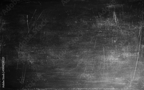 Dark Blackboard of Chalkboard Texture Background.