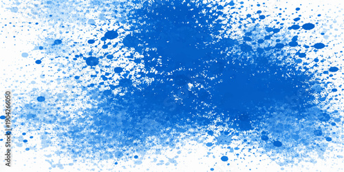 Abstract blue background with clear liquid water drops forming a cool winter ice texture pattern on a light glass backdrop