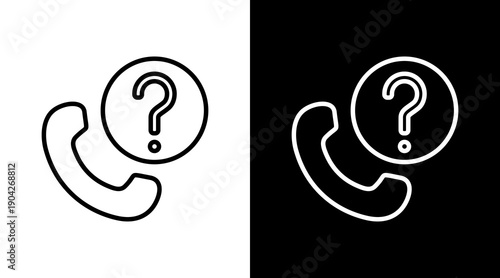 Help Icon Sheet Black And White