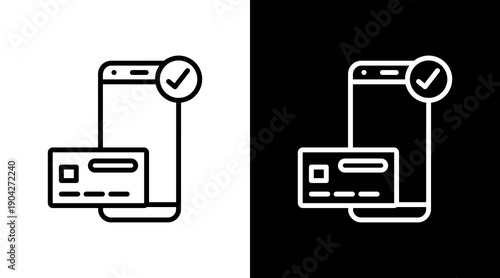 Payment Method Icon Sheet Black And White