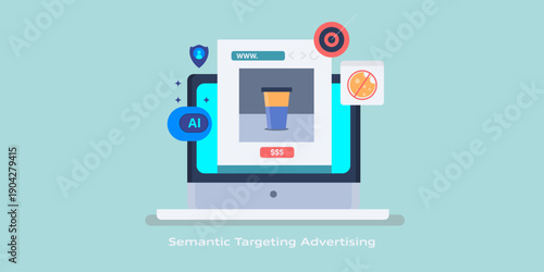 Programmatic AI advertising, optimize semantic ad relevance through contextual matching, cookie less digital environment.