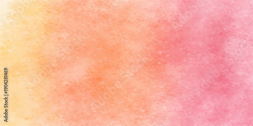 An abstract pink and brown watercolor background with a vintage paper texture and aged parchment design features a grungy antique pattern on a blank retro wall with copy space for art