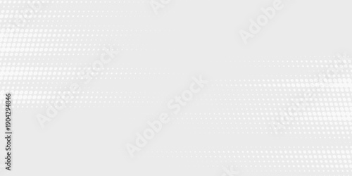 Dot white gray wave light technology texture background. Abstract big data digital concept.
