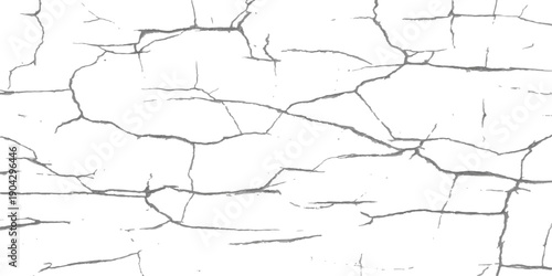 Vintage grunge illustration featuring a torn paper map of Italy over a cracked paint wall texture with old country borders and a vector pattern design on a ripped surface