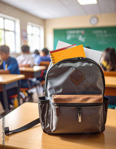 sac à dos et fournitures scolaires