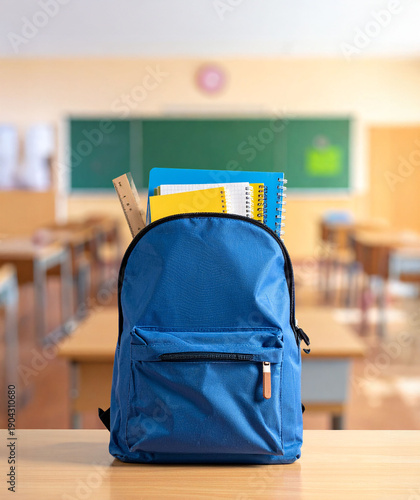sac à dos et fournitures scolaires