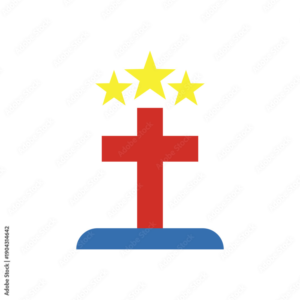 Obraz premium Memorial Day Icon