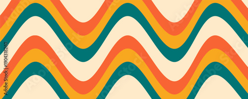 Square background with green and yellow loops.