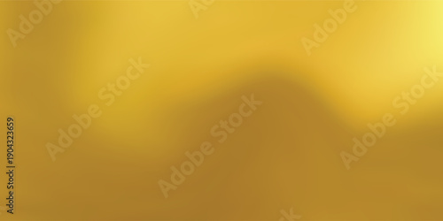 Warm gradient bg shows smooth reflection and depth from gold brass texture. Glossy polished surface enhances gold brass texture for elegant packaging.