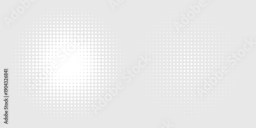 Dot white gray wave light technology texture background. Abstract modern.