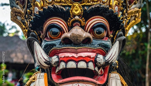 Ogoh-Ogoh Balinese Sculpture for Nyepi Celebration