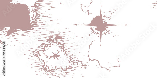 Grunge watercolor illustration featuring red paint splashes and ink splats with a dirty splatter texture on a black vector frame design element