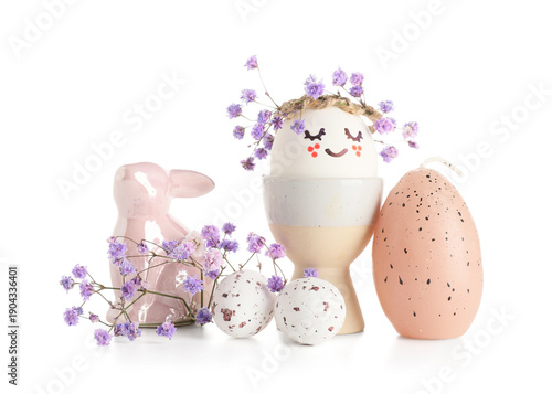 Holder with creative Easter...