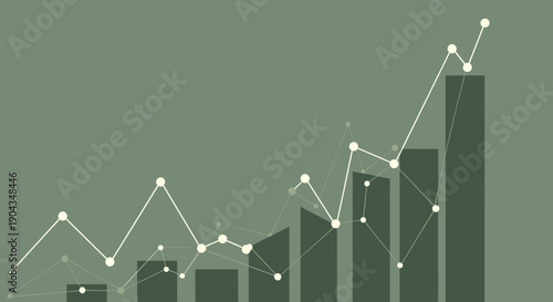 A clean, modern network diagram evokes simplicity and connectivity, ideal for tech or business presentations.