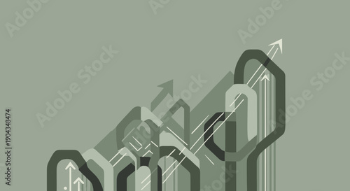 A sleek smartphone corner against a muted green background evokes simplicity and modernity, perfect for tech-focused designs.