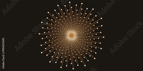 Abstract star or sun. Explosion effect. Fast motion effect. Vector backgroundAbstract star or sun. Explosion effect. Fast motion effect. Vector background