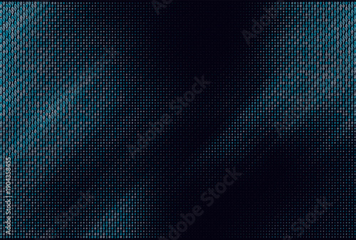 Blue binary code matrix pattern with a halftone fade to dark, symbolizing digital information.
