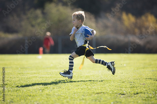breakaway run in flag football