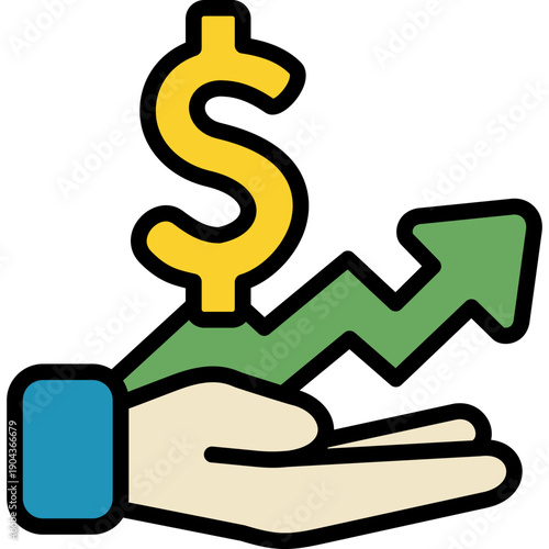 Take Profit icon in Line Style