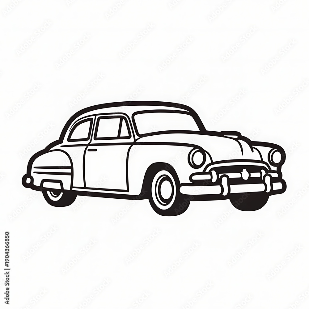 Obraz premium Sleek minimalist line art icon representing a modern digital camera, perfect for photography, technology, and multimedia design applications