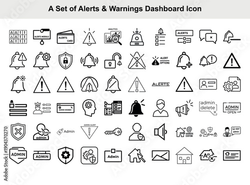 set of vector icons
