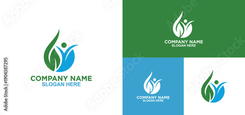 Wellness logo concept