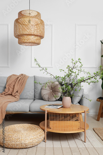 Interior of living room wit...