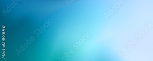 Winter Blue Gradient Background. Christmas blue white snowy landscape bg. Fluid wave soft transitions. vector eps10