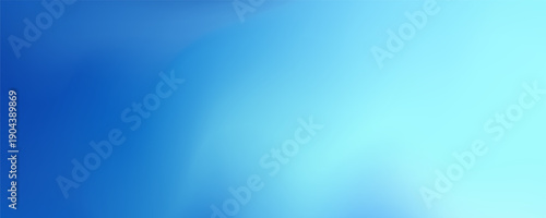 Winter Blue Gradient Background. Christmas blue white snowy landscape bg. Fluid wave soft transitions. vector eps10