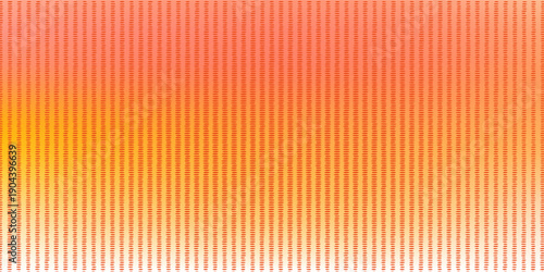 Red LED panel light with screen overlay and digital grid board effect. 3D concert stage texture or television studio pattern. Neon dot glow or abstract halftone points for technology art displays.