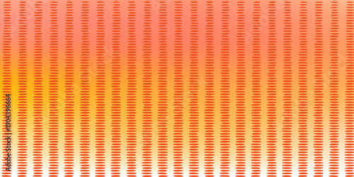 Red LED panel light with screen overlay and digital grid board effect. 3D concert stage texture or television studio pattern. Neon dot glow or abstract halftone points for technology art displays.