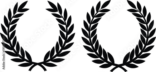Laurel Wreath Set Icons