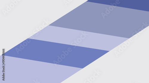 3D abstract blue background design featuring white lines on a curled paper sheet template for business documents and office art wallpaper