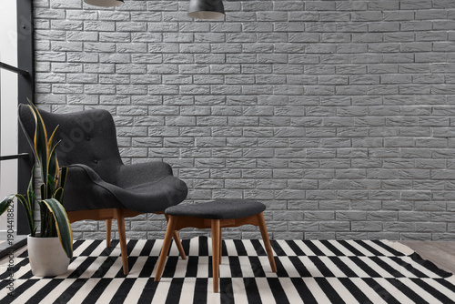 Interior of living room wit...