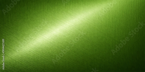 Green abstract metallic background with light texture