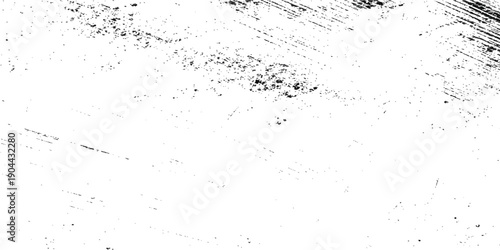 Abstract grunge wallpaper featuring a black ink splash and paint drop pattern on a textured white surface with vintage film dust and dirty wall art design elements