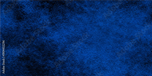 A vintage blue grunge texture design with a dark aged paint pattern on a rough textured paper backdrop featuring an old dirty wall art illustration style